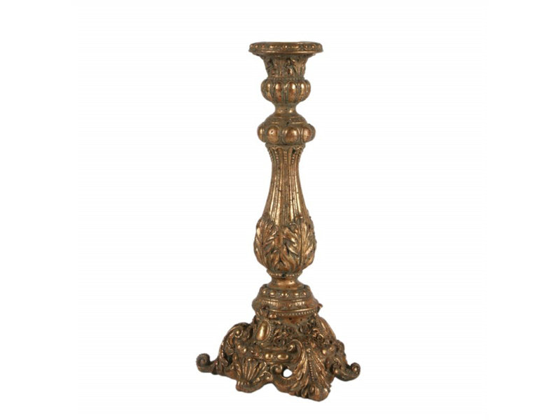 Kandelaar 25 cm goud