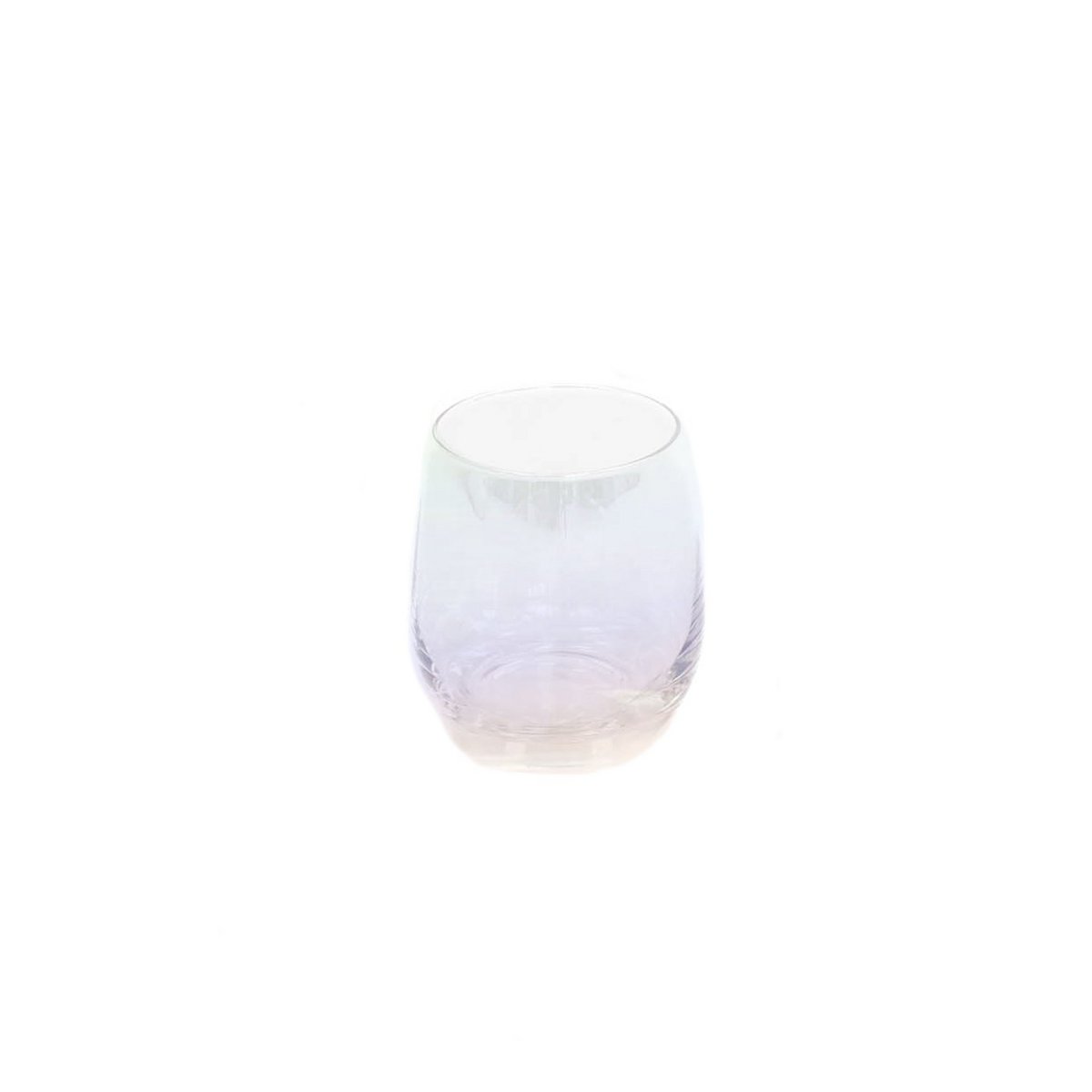 Glaswerk - Waterglas - Regenboog - Set van 2 - 8,5x 9,5 cm