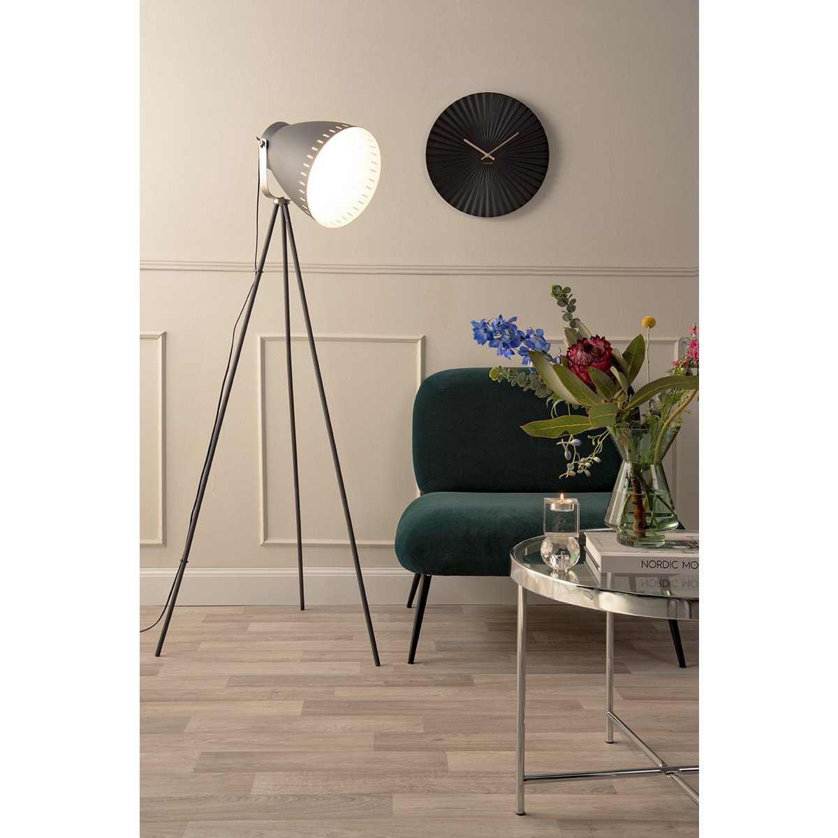 Wandklok Sensu XL