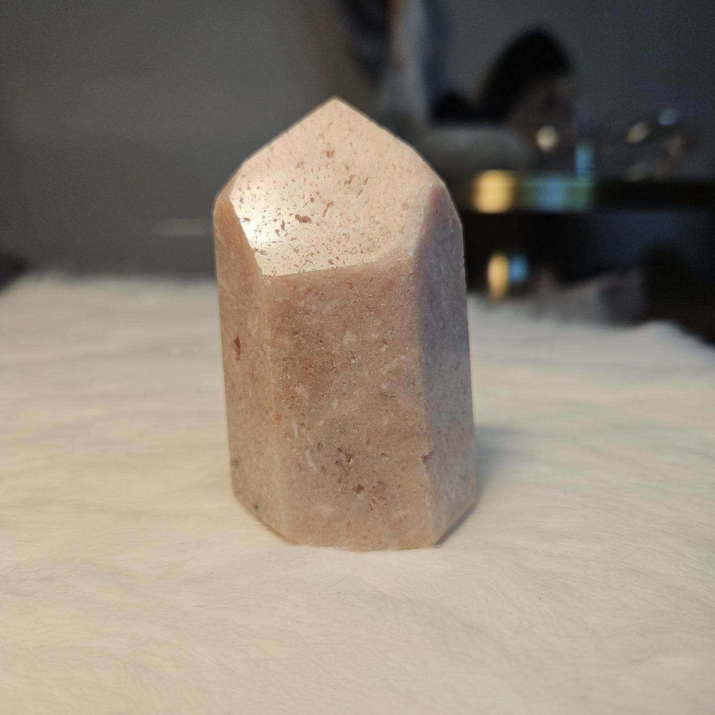 Roze Amethist punt
