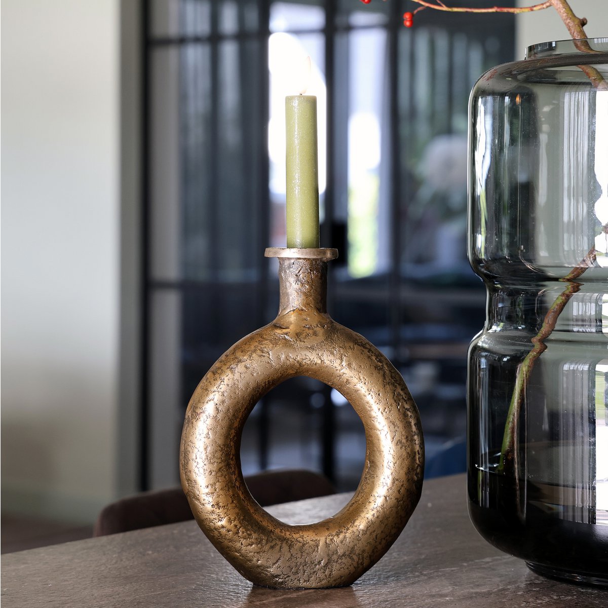 Kandelaar Rocha aged brass