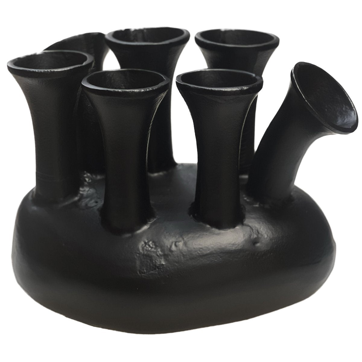Assen black tulpenvaas