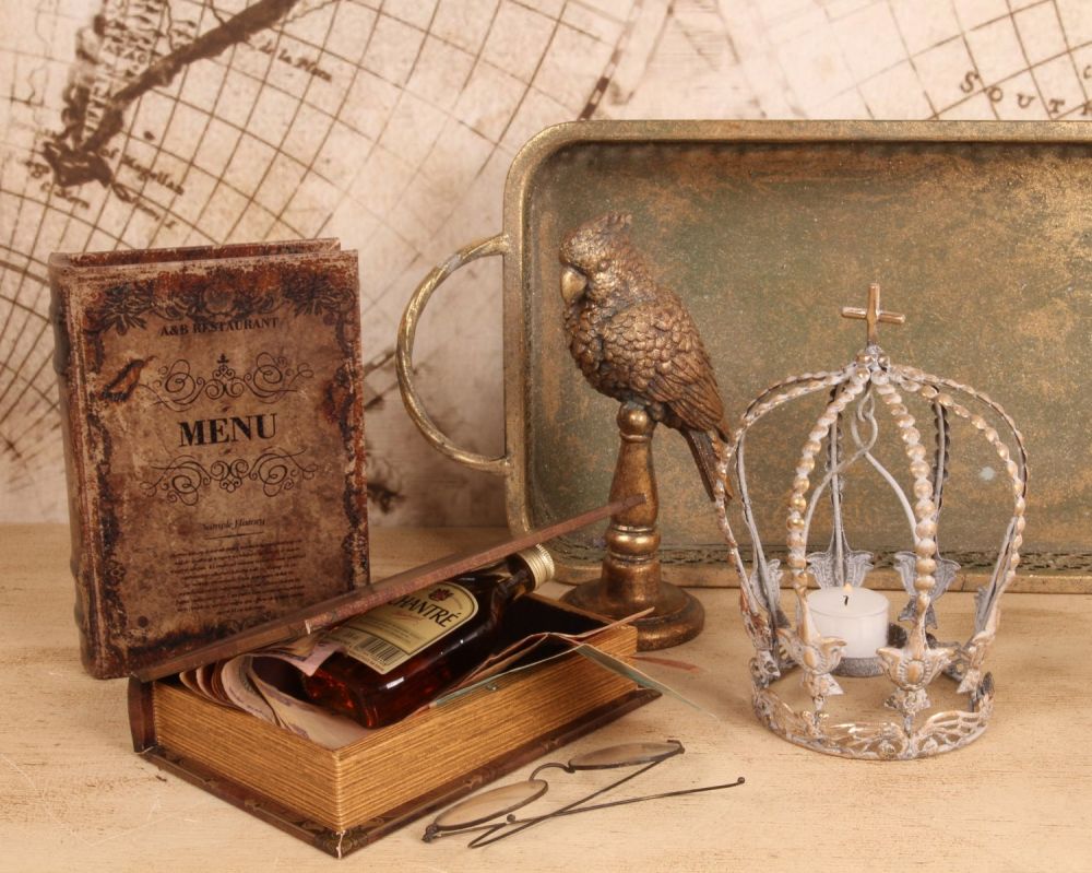 Dienblad - Vintage Gold