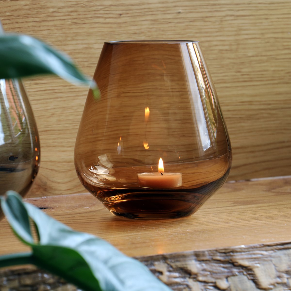 Vaas Tasman XS taupe Ø12,5 x H11,5 cm 2 stuks