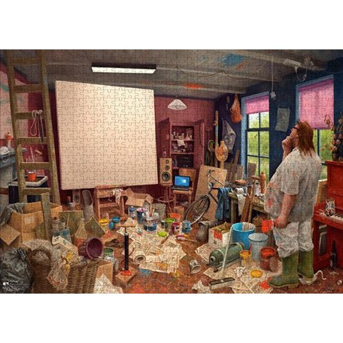 Puzzel Wachten op Inspiratie 1000 stukjes