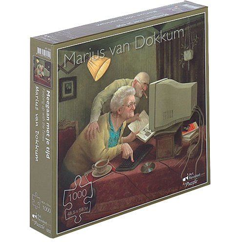 Puzzel Meegaan met de Tijd 1000 stukjes