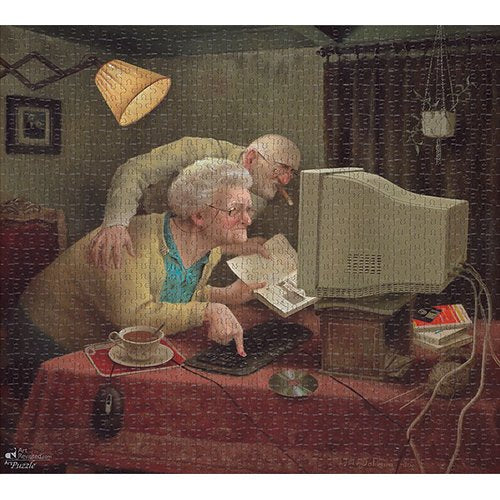 Puzzel Meegaan met de Tijd 1000 stukjes