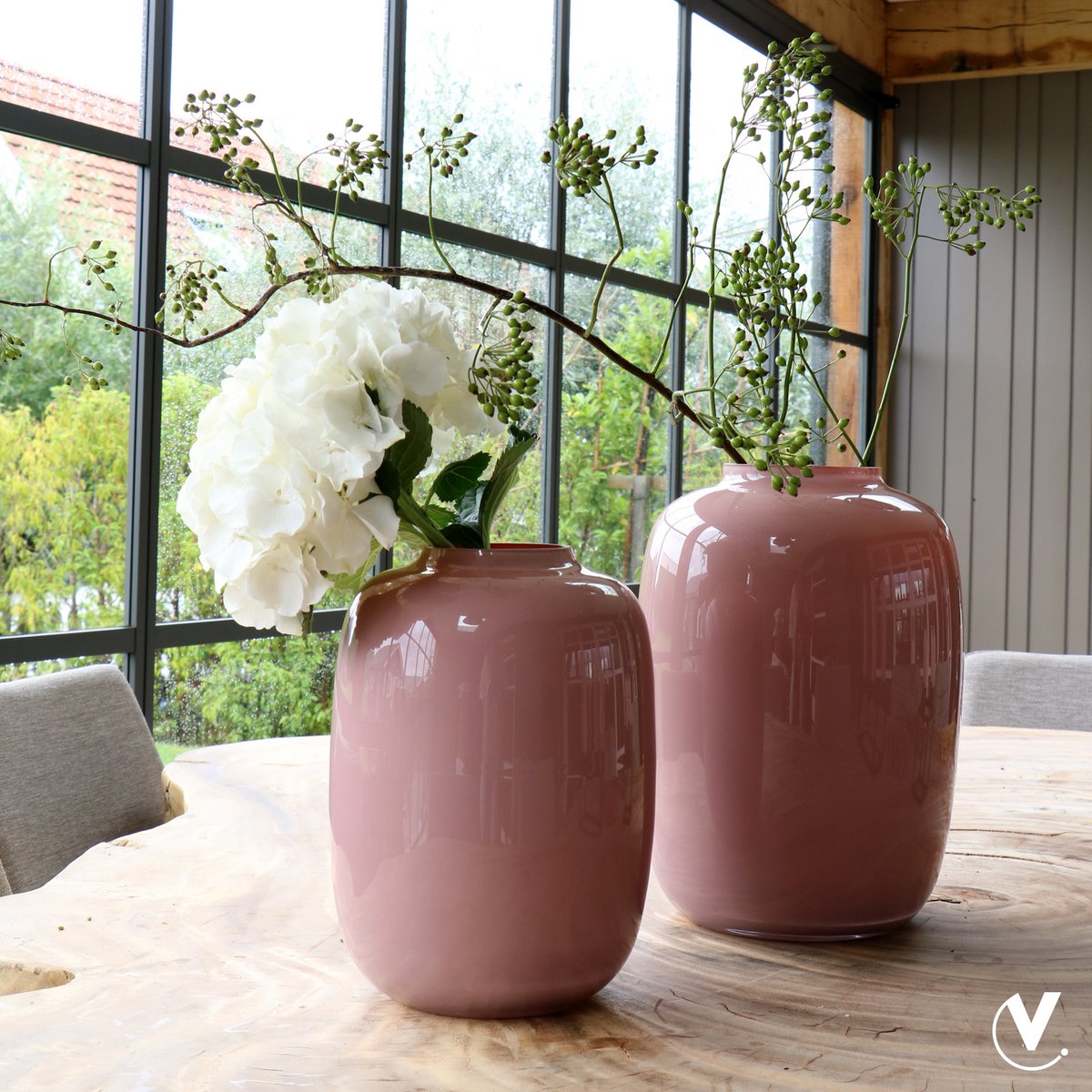 Artic Pastel pink vaas
