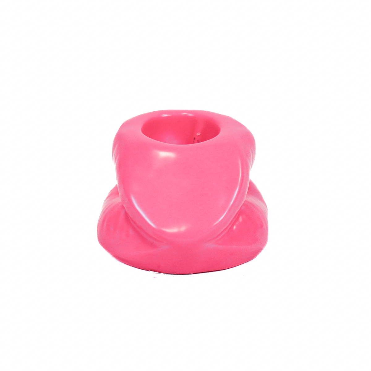 Housevitamin Lips Don't Lie Kandelaar - Neon Roze - 7x5,5x4cm