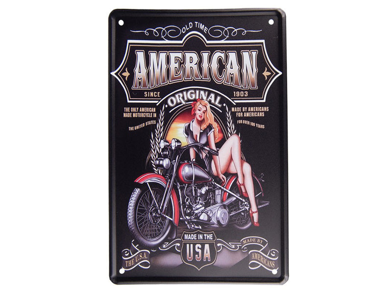 Tekstbord - American