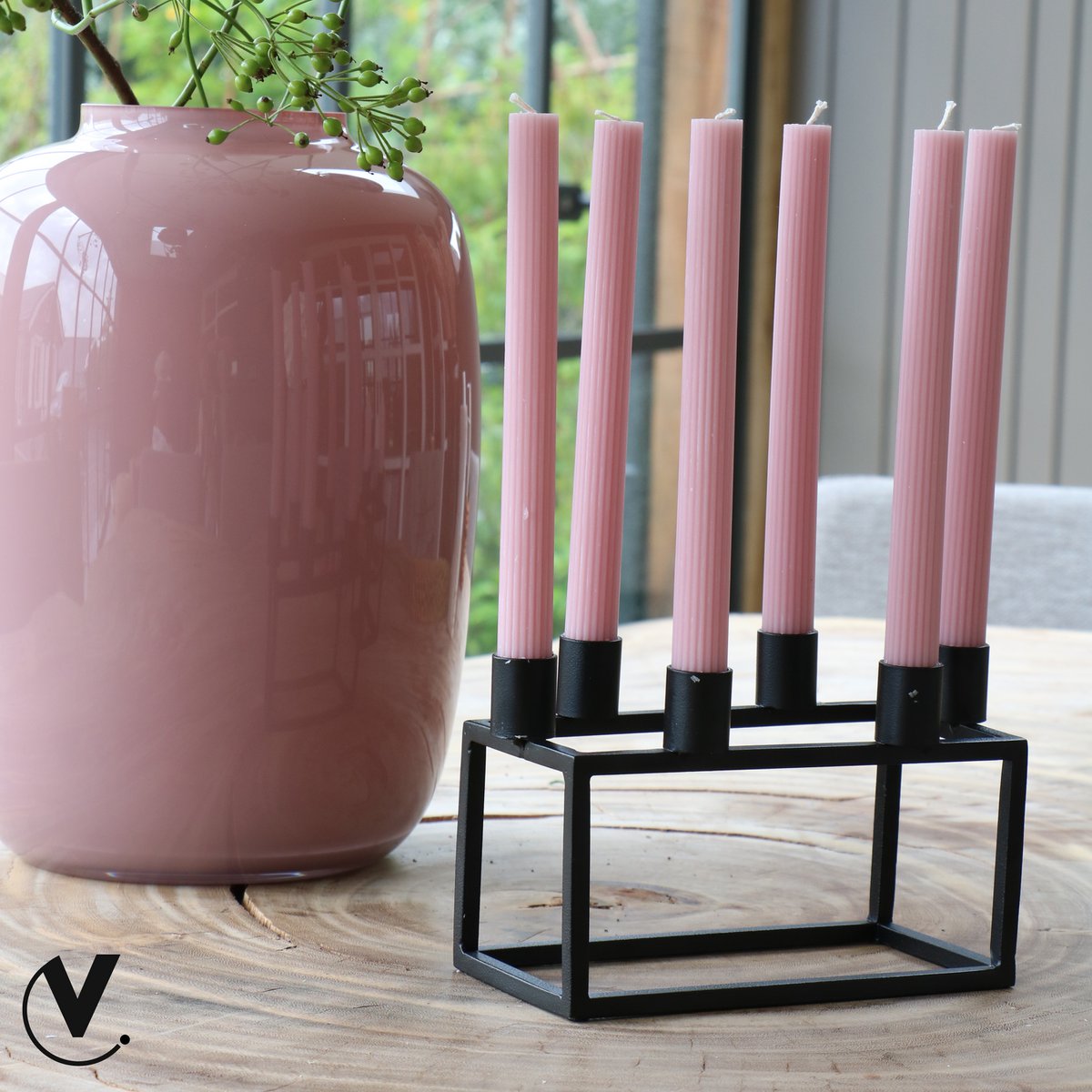 Kandelaar Taltal black - laatste items!