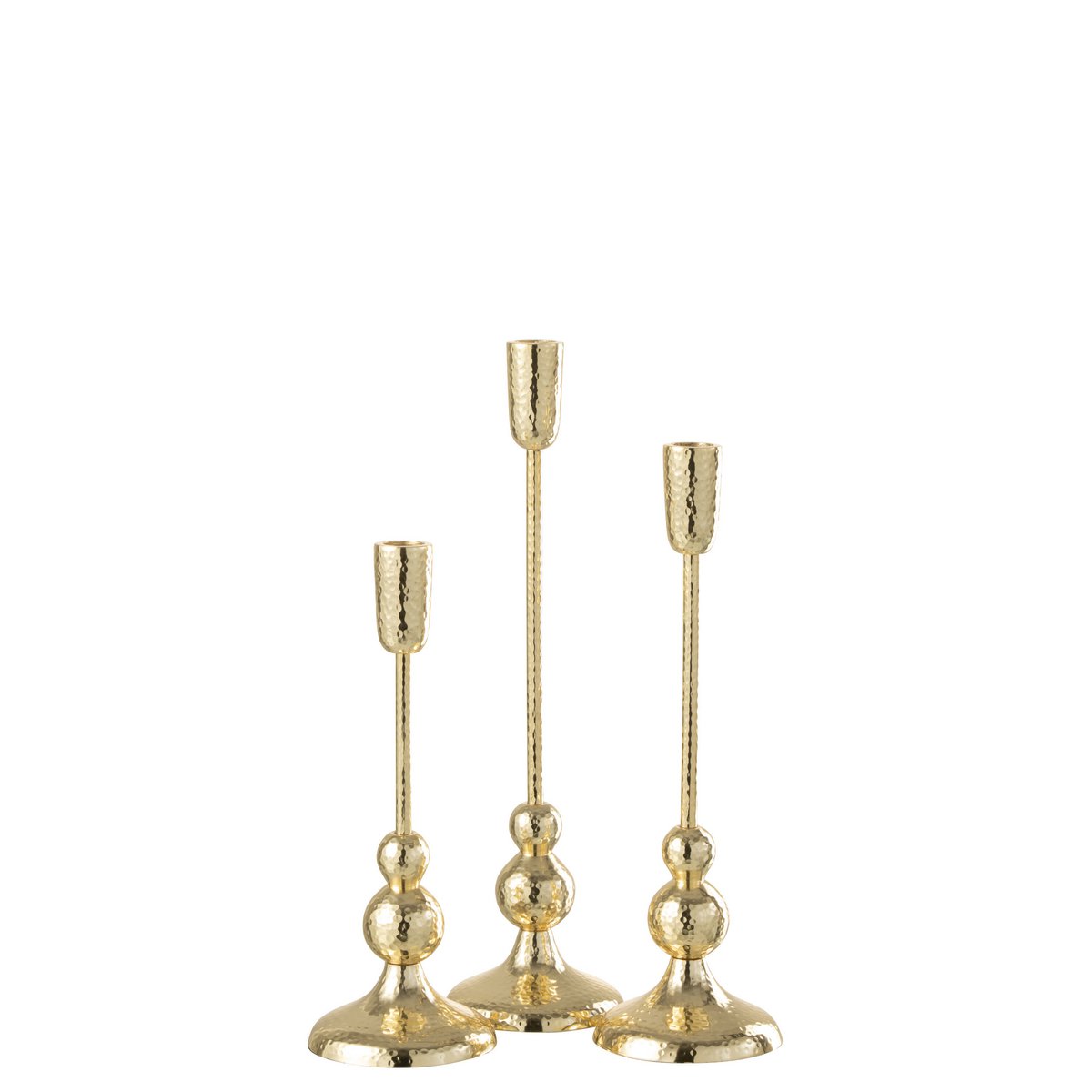 J-Line kandelaar Borne - aluminium - goud