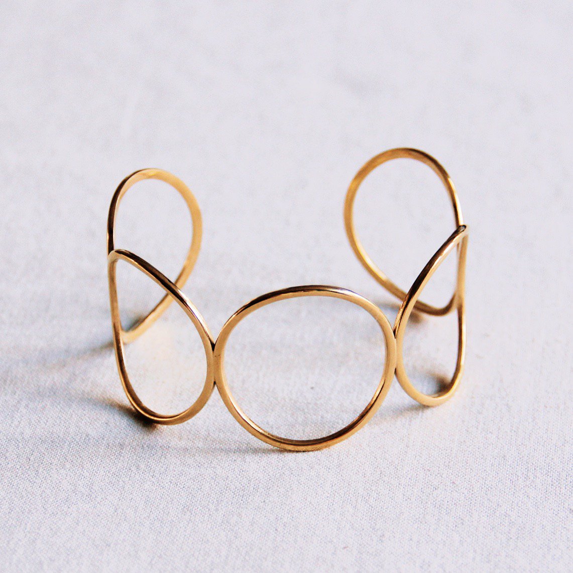 Bangle XL rond - goud