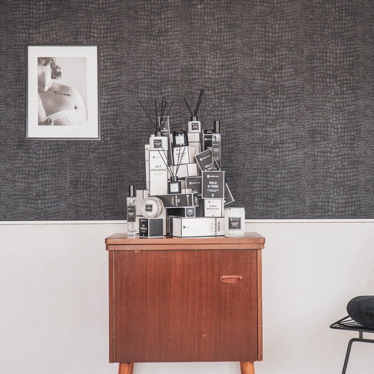 Roomspray - Glas - 100ml - Stevig als steen