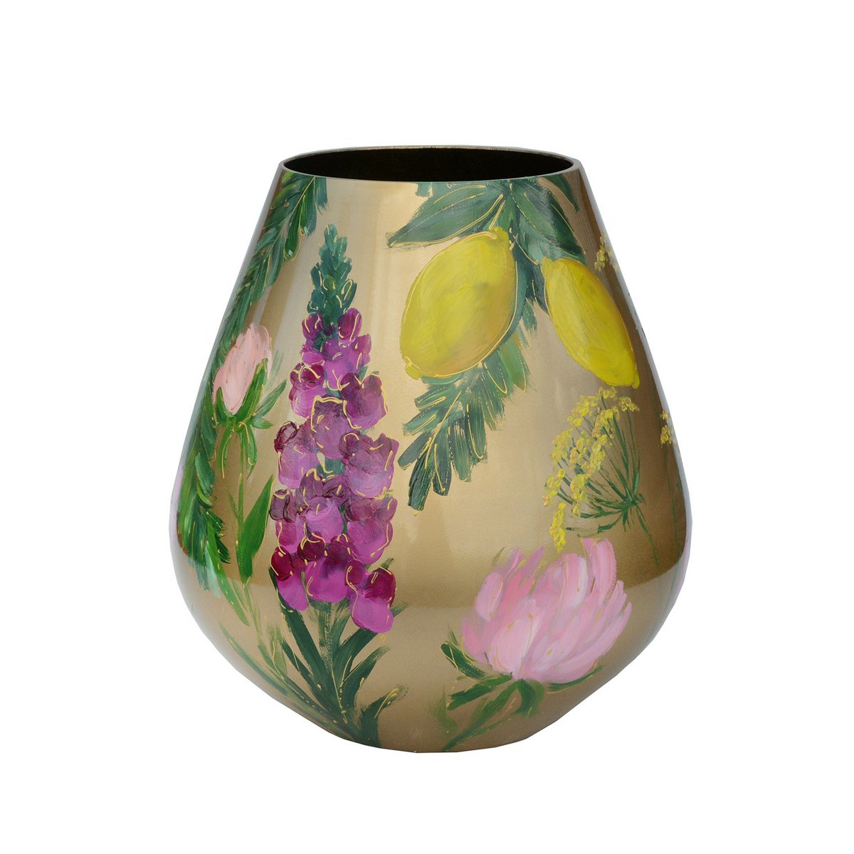 Vaas Tasman M gold summer Ø26 x H28 cm