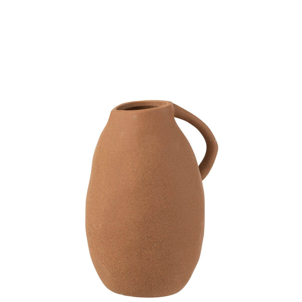 J-Line vaas Kruik - keramiek - bruin - medium