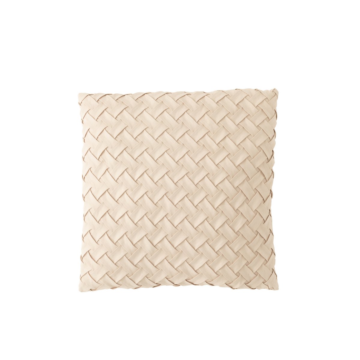 J-Line kussen Gewoven - polyester - mint
