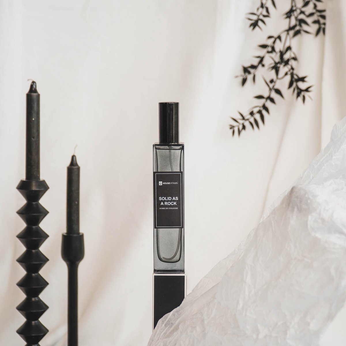 Roomspray - Glas - 100ml - Stevig als steen