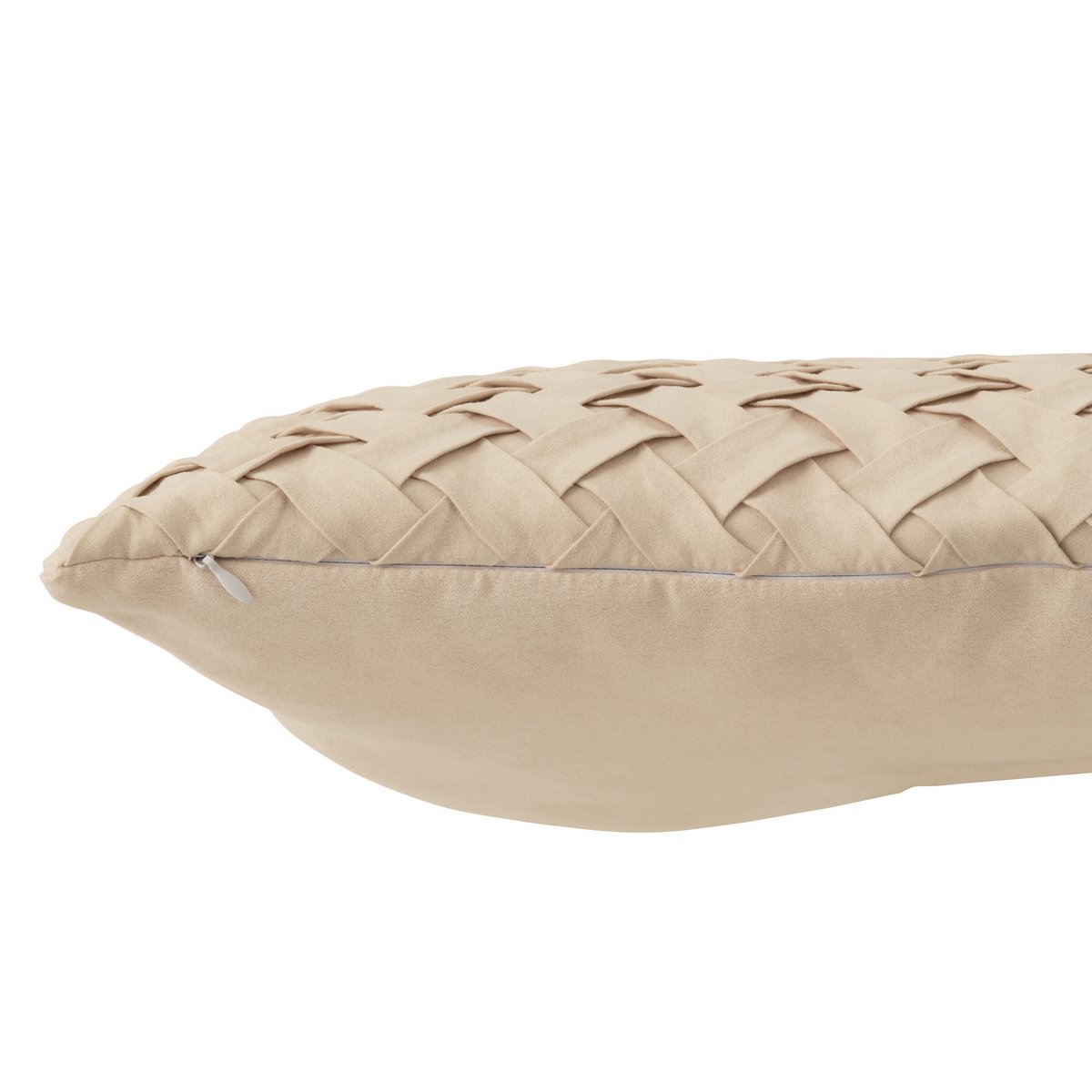 J-Line kussen Gewoven - polyester - mint