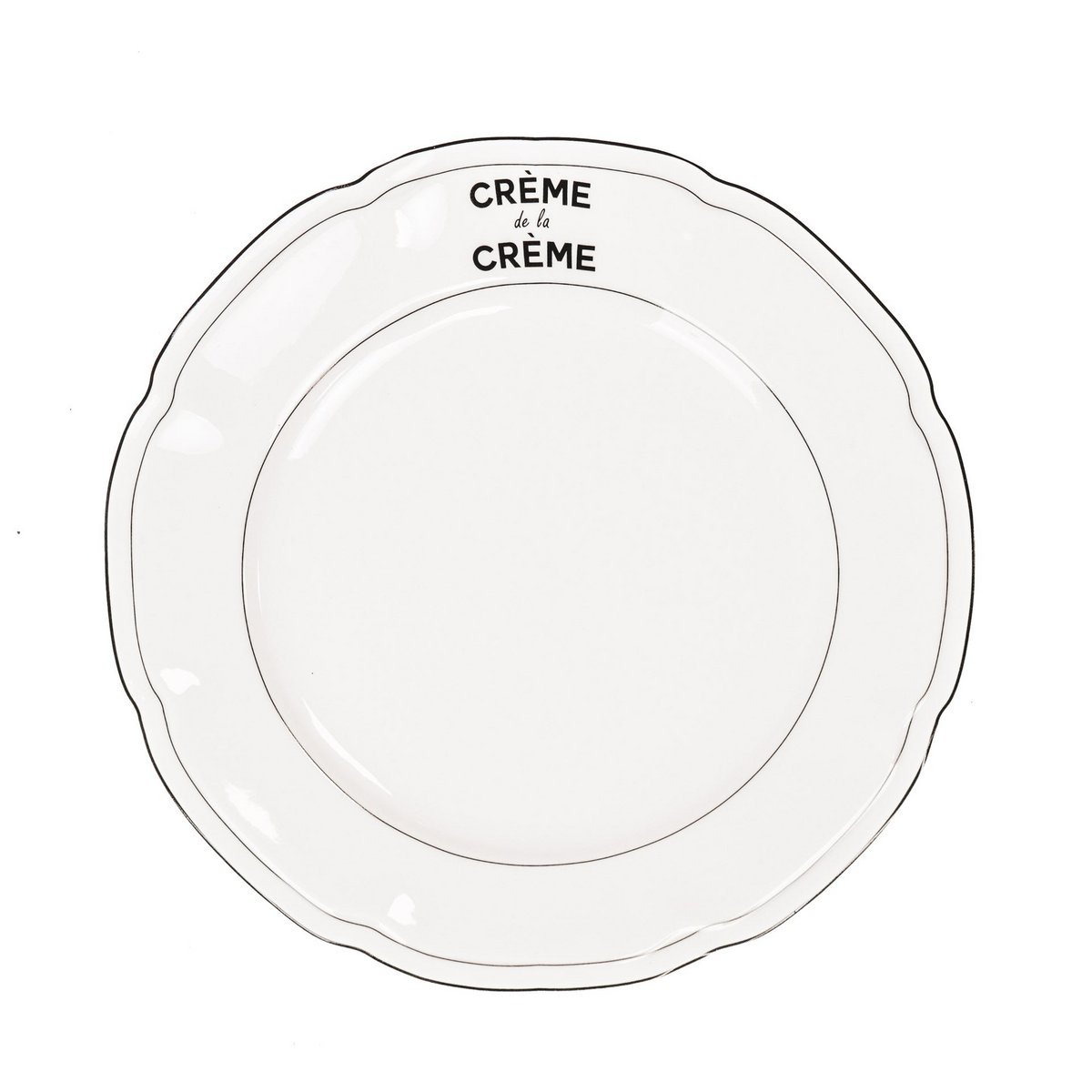 Bord - Creme de la Creme - Newbone China - 26x26x1,5cm
