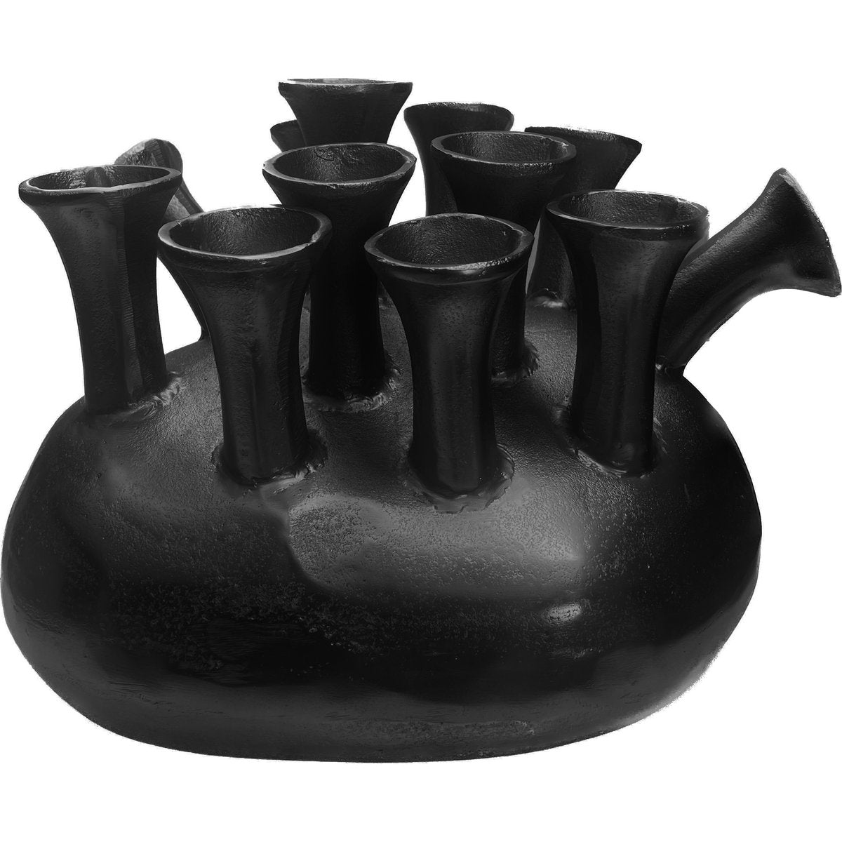 Assen black tulpenvaas