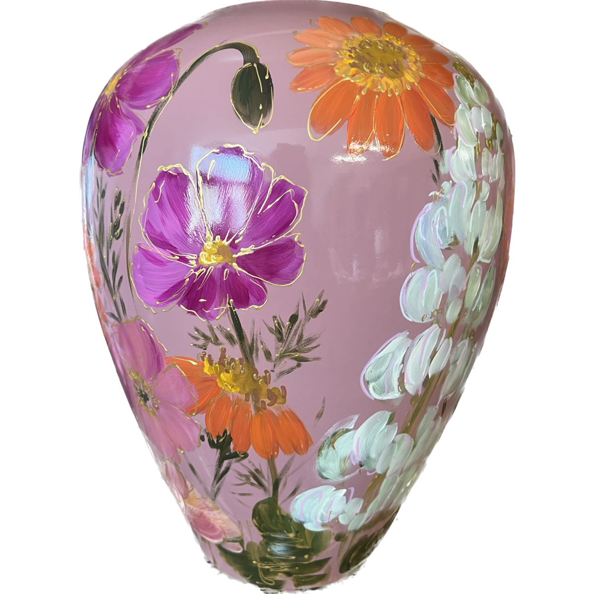 Vaas Kander flowermix mauve