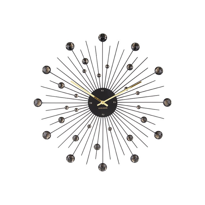Wandklok Sunburst Groot