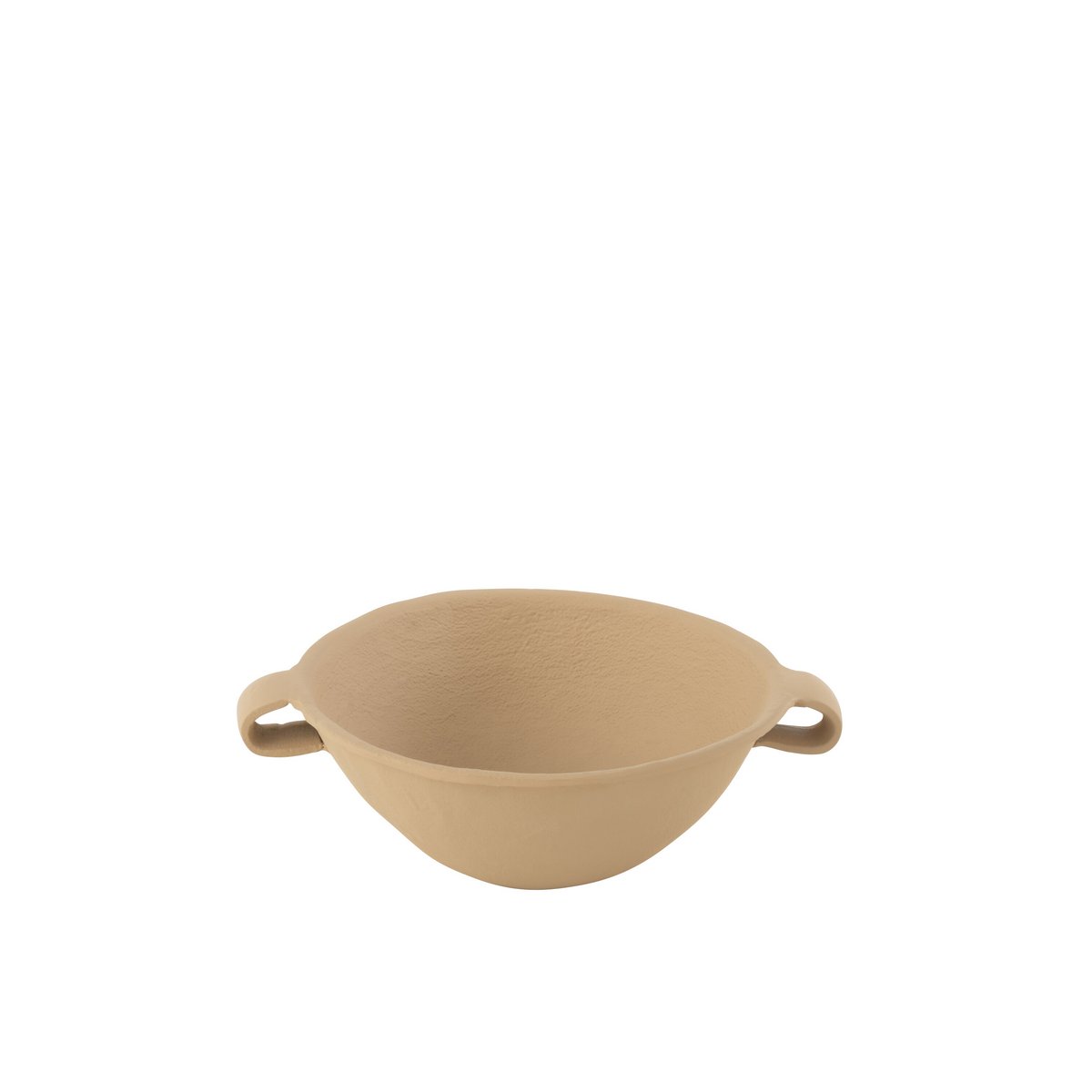 J-Line Schaal Agra Aluminium Beige