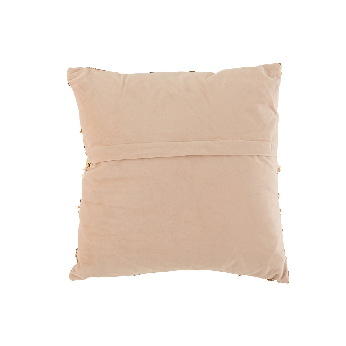 J-Line kussen Paillet - polyester - champagne/beige