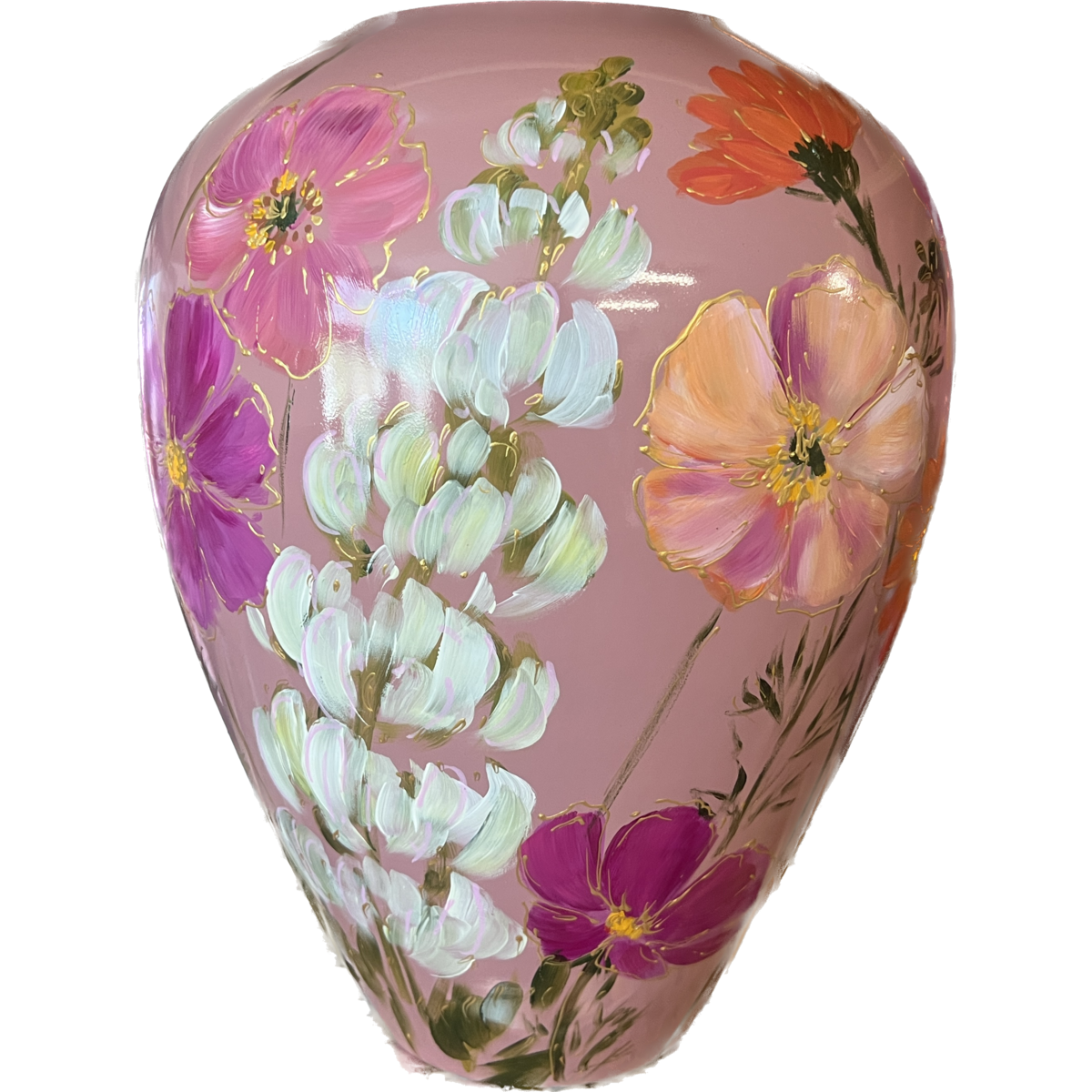 Vaas Kander flowermix mauve
