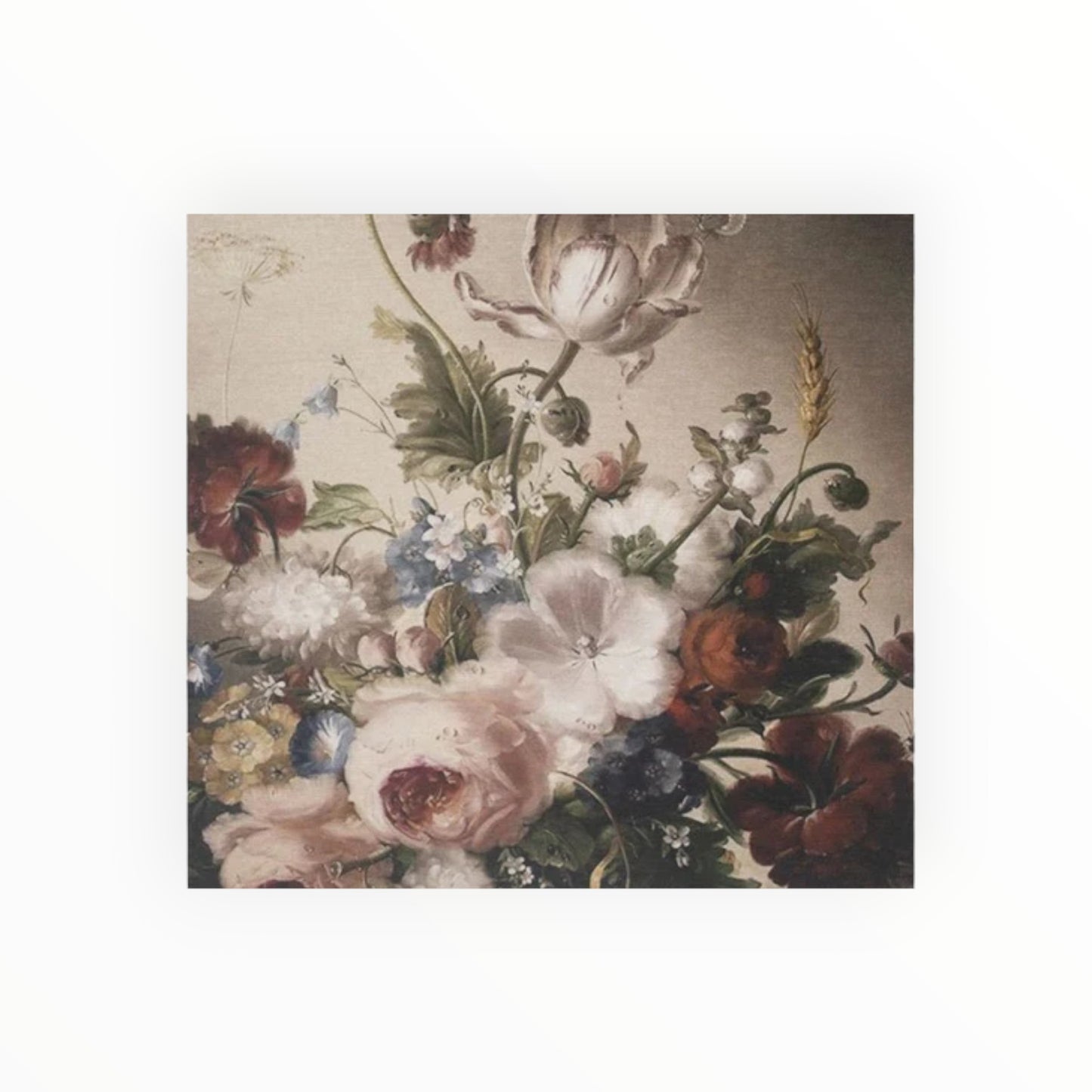 Wandpaneel - Fluweel - Bloemen