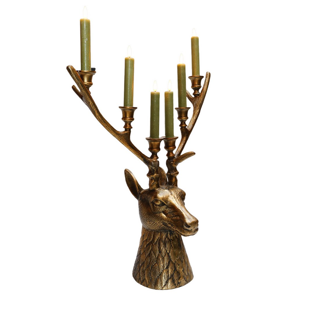 Kandelaar Selado aged brass