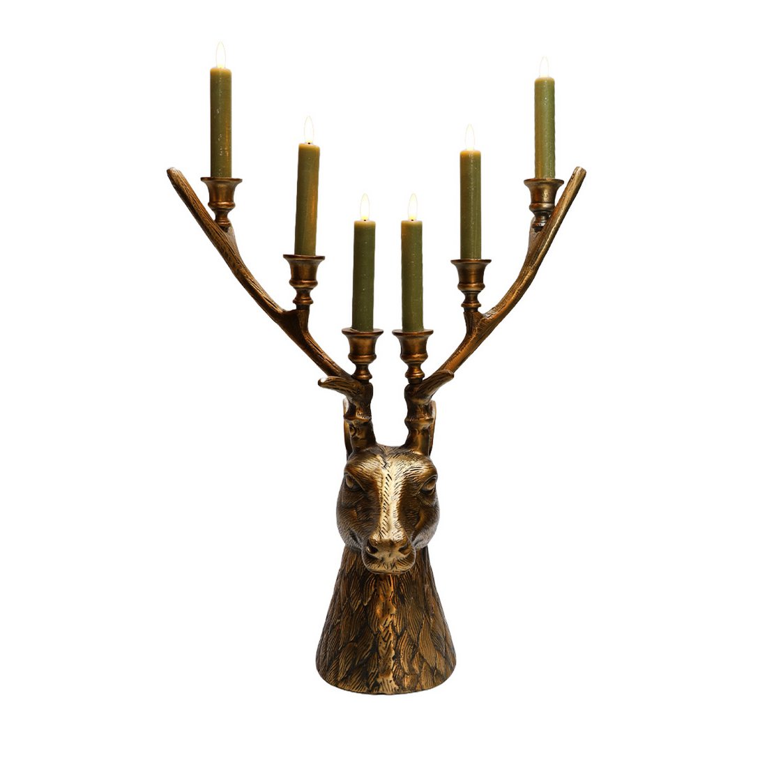 Kandelaar Selado aged brass