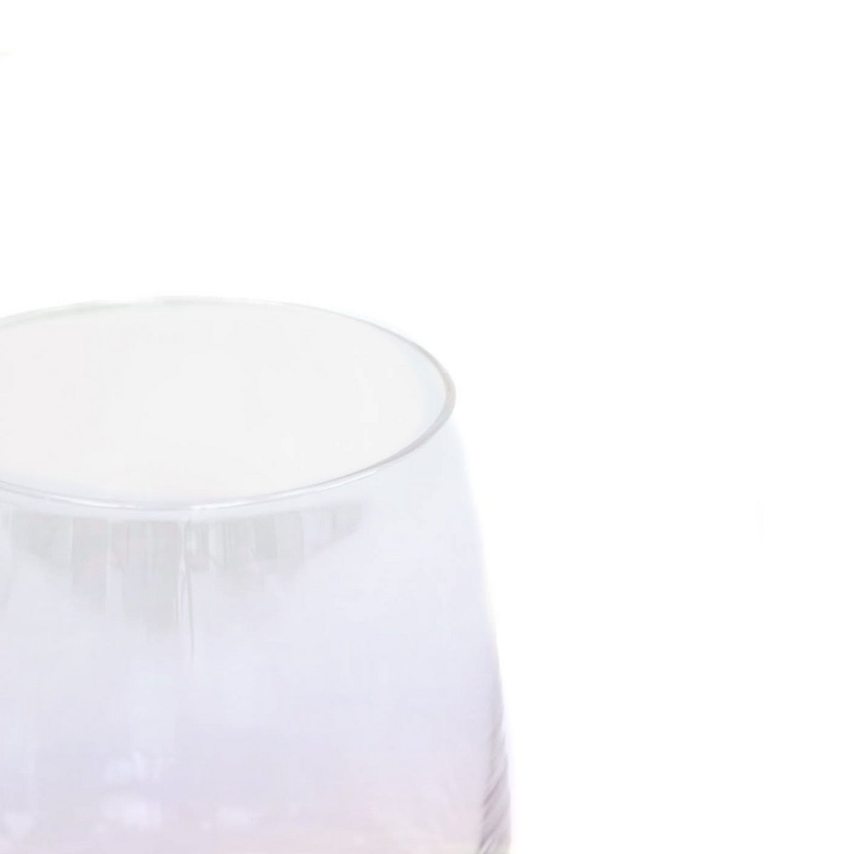Glaswerk - Waterglas - Regenboog - Set van 2 - 8,5x 9,5 cm