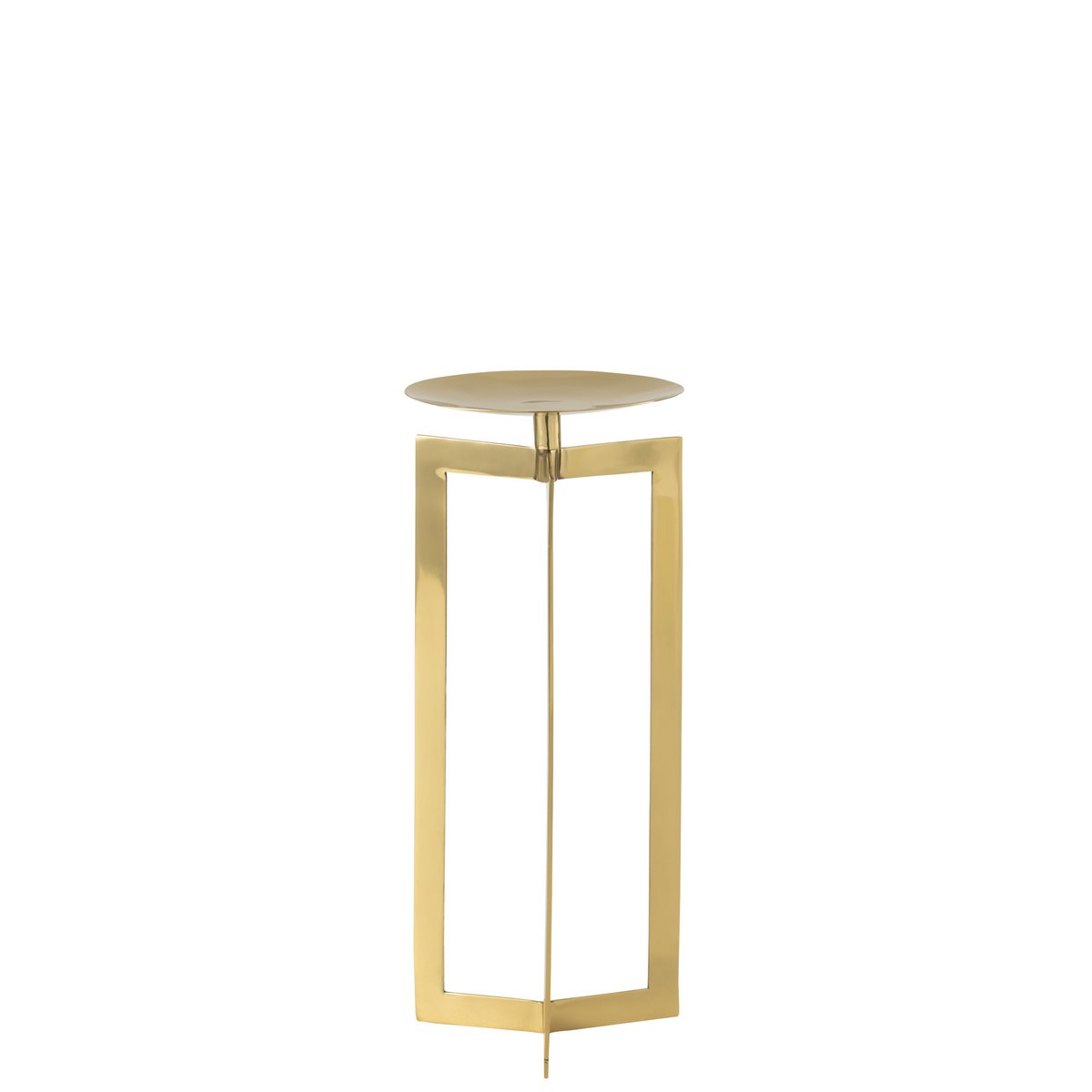J-Line kaarshouder - metaal - goud - large
