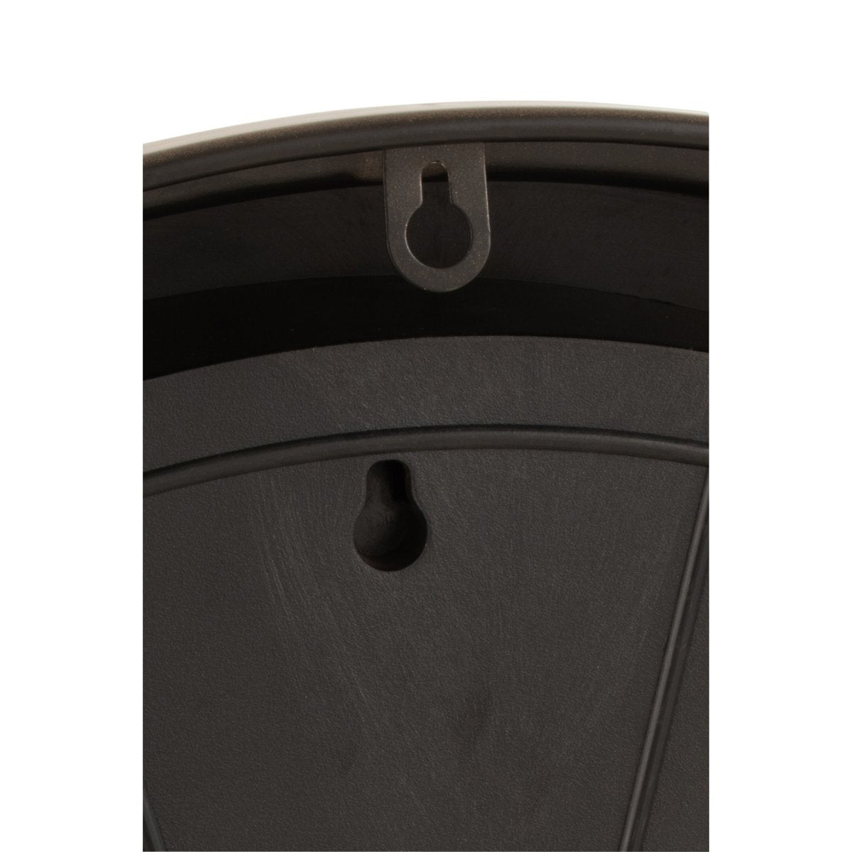 J-Line Radars Arabische Cijfers klok - metaal/ glas - goud - Ø 52 cm