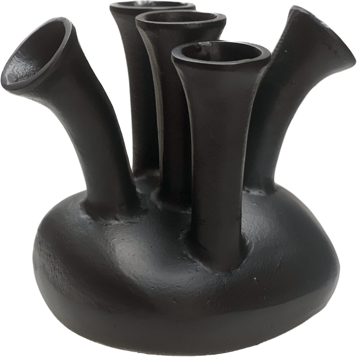 Assen black tulpenvaas