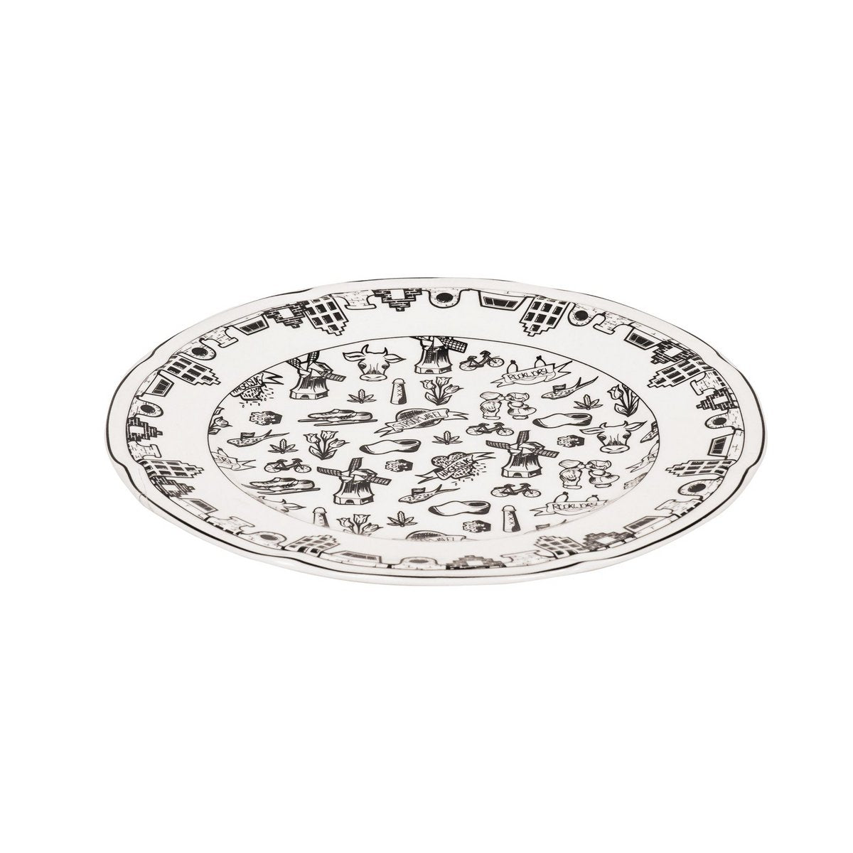 Bord - Dutch Black - Newbone China - 26x26x1,5cm