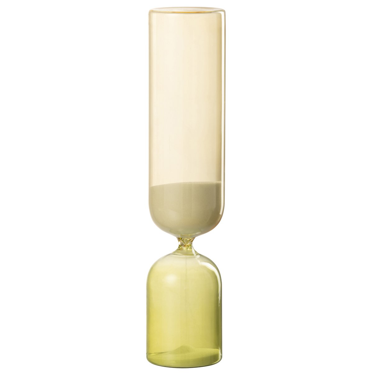 J-Line zandloper 30min - glas - groen
