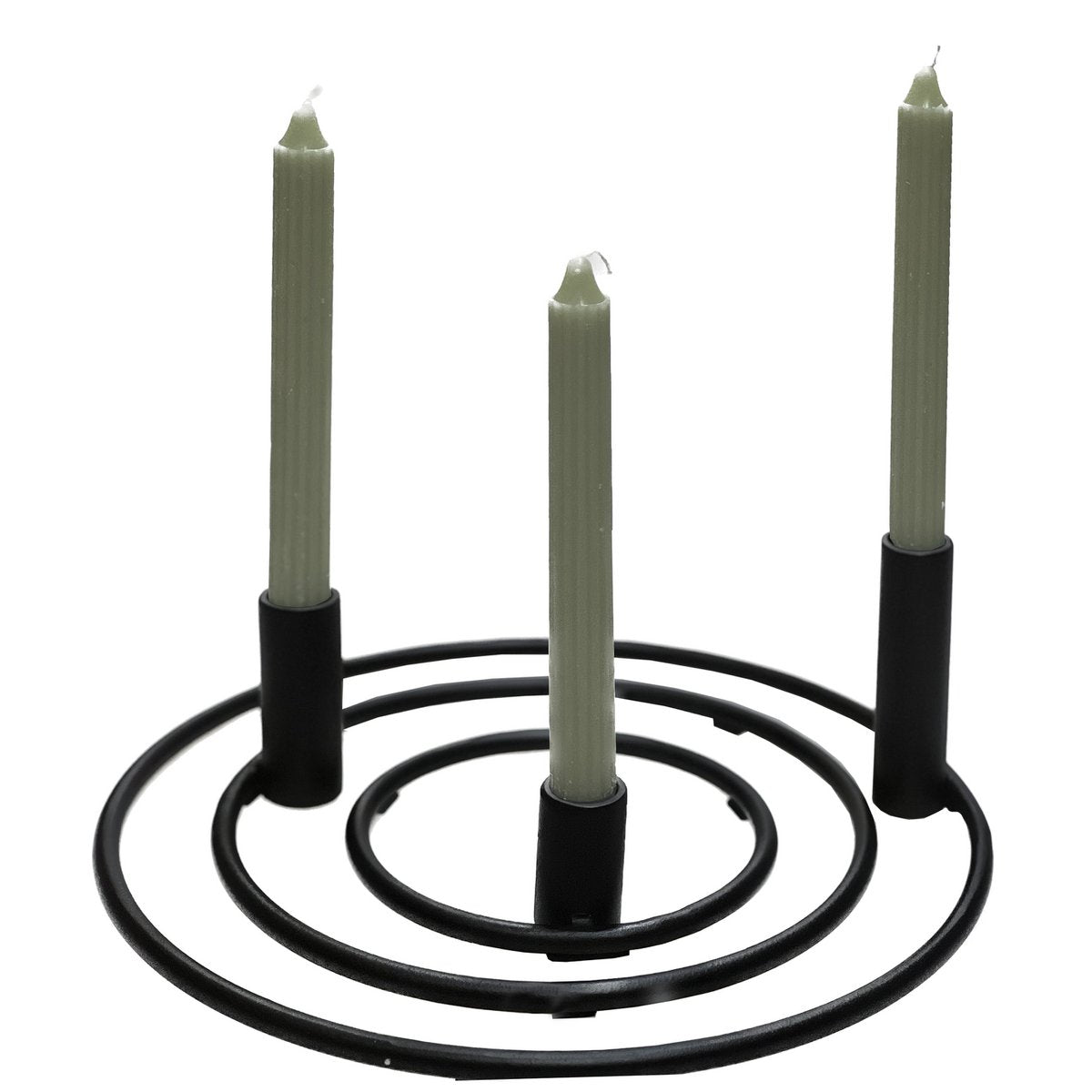 Rioja candle Ø30/20/16 x H15/10/5 cm - 3 stuks