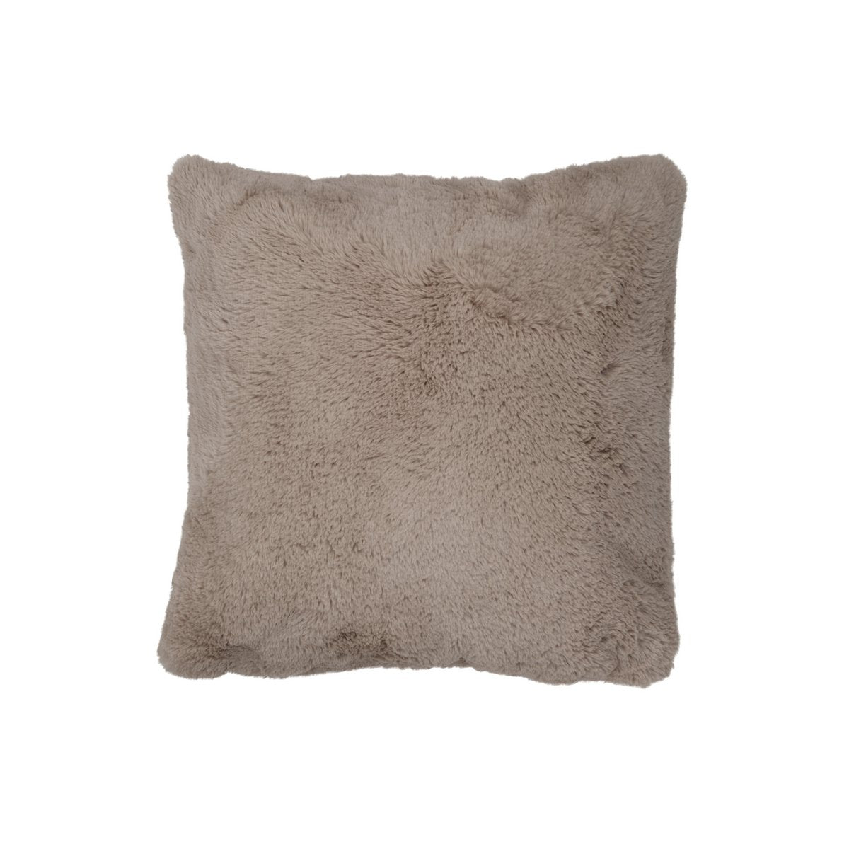 J-Line Cutie Sierkussen – Polyester – 45x45 cm – Muisgrijs