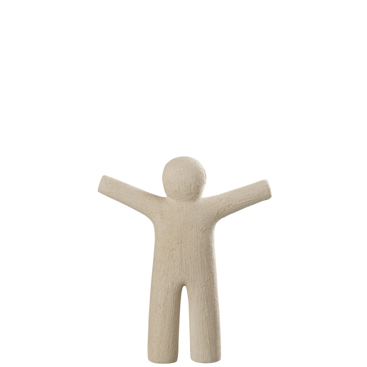 J-Line P'tit Maurice Ruw Finish Poly Beige Small