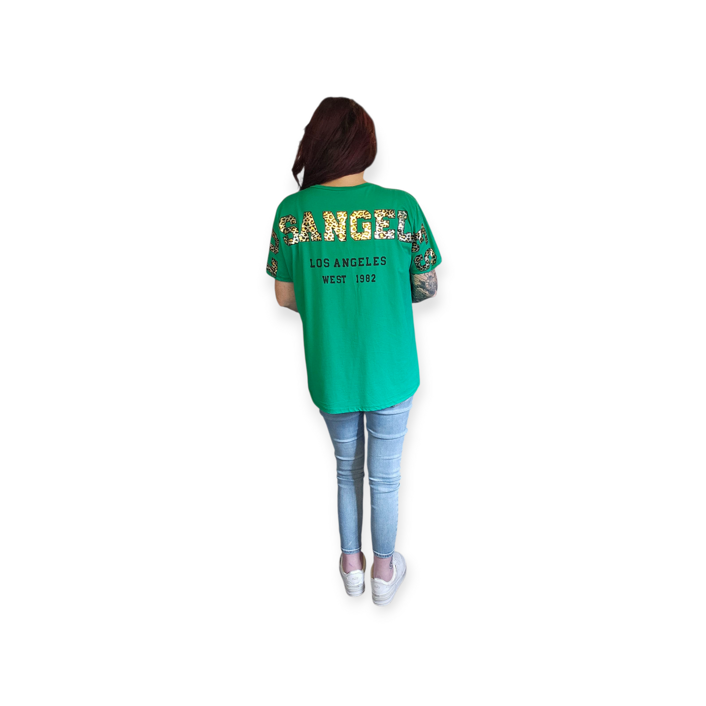 Groene LA shirt