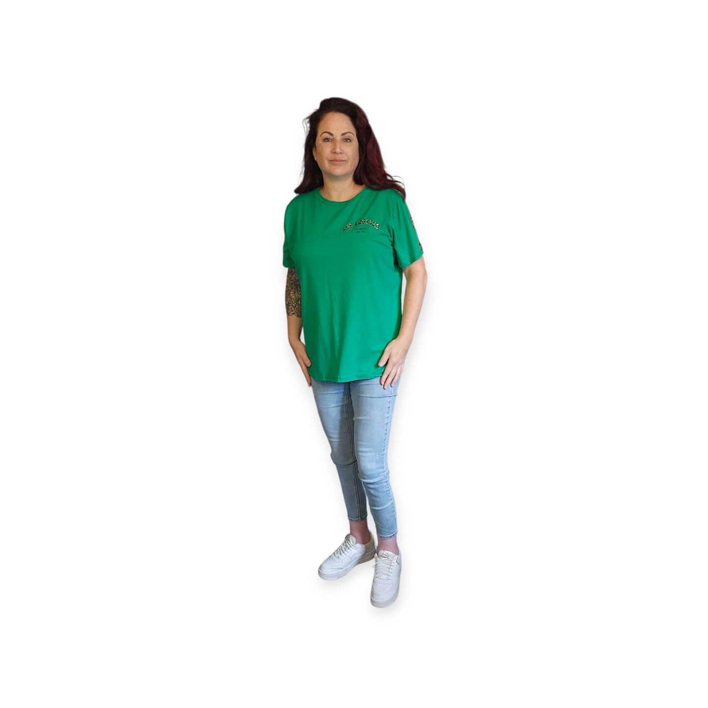 Groene LA shirt