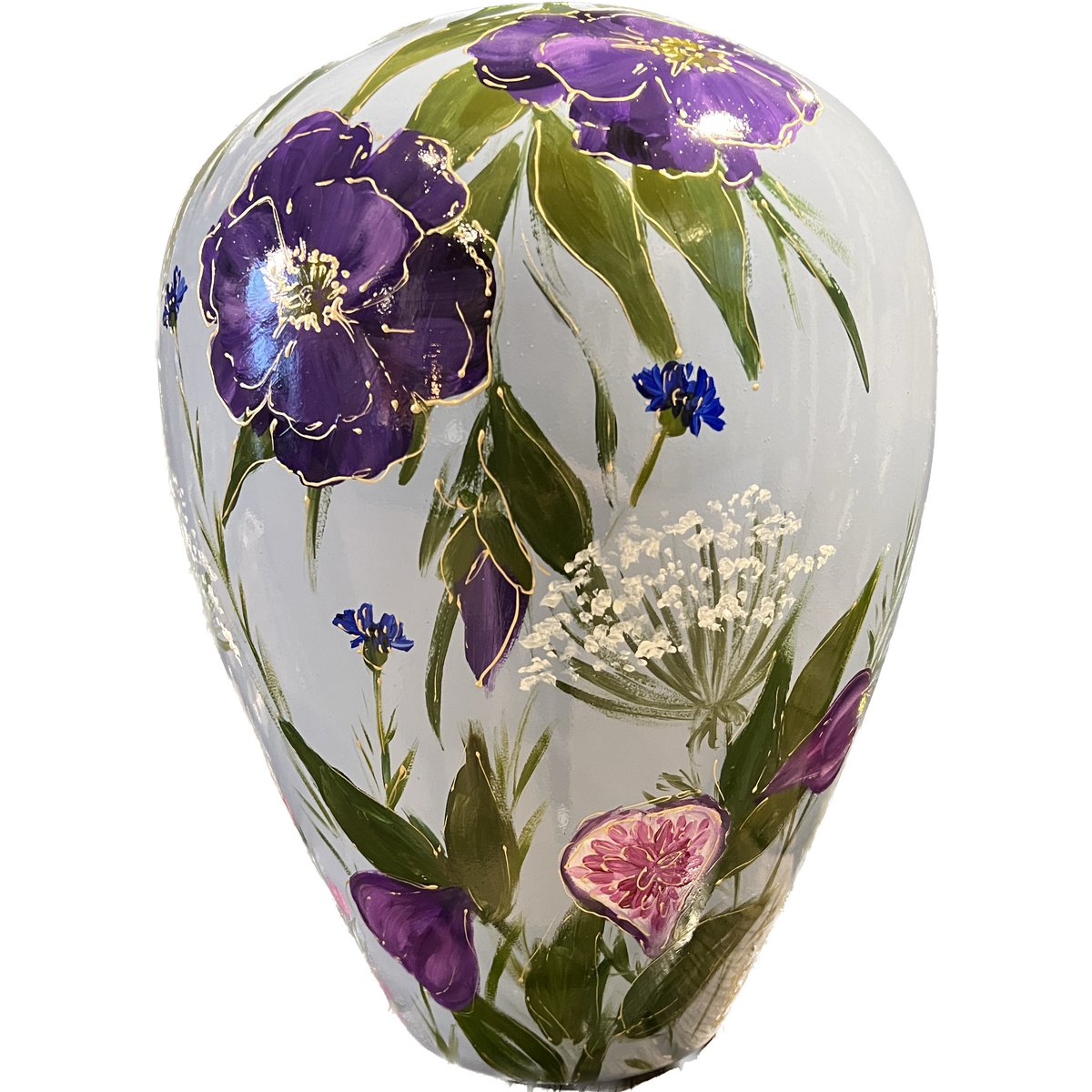Vaas Kander summer flower blue