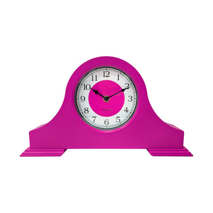 Klok - mantel klok - neon roze - 36x8,5x20 cm