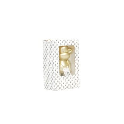 Ornament - aap -beeldje 'de legende'- polyresin - goud - 11x7x19cm