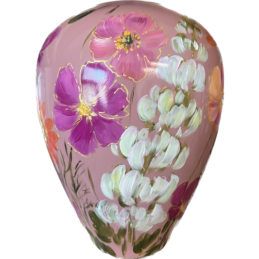 Vaas Kander flowermix mauve