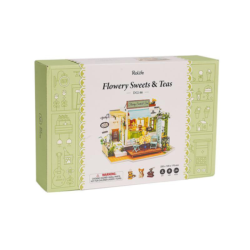 Modelbouw Tea time Flowery