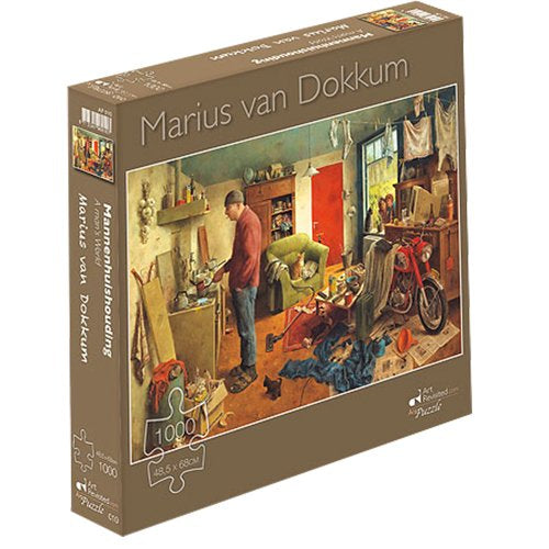 Puzzel Mannen Huishouden 1000 Stukjes